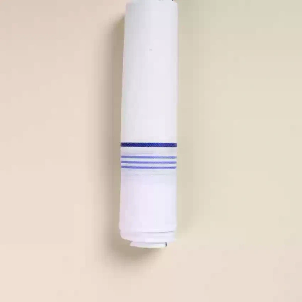 Young Wings Mens White Handkerchief 1N