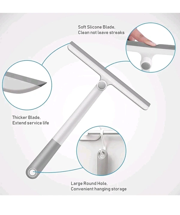 360° rotating glass wiper