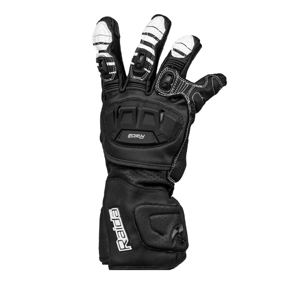 Raida AeroPrix Motorcycle Gloves | White - XL
