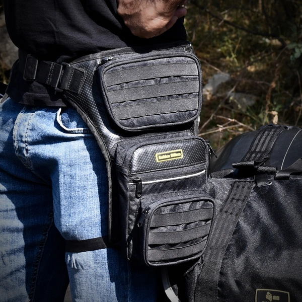 Golden Riders Waist Thigh Bags