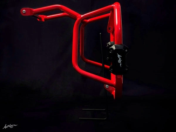 Autoengina Auto Engina Crash Guard for Royal Enfield Himalayan - Red