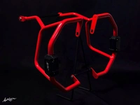 Autoengina Auto Engina Crash Guard for Royal Enfield Himalayan - Red