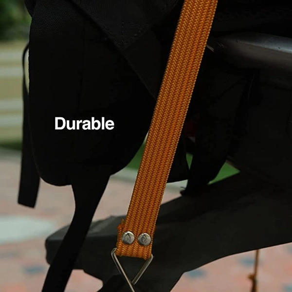 Ultra Flexible Double Stretchable Multipurpose Bungee Cord Rope for Luggage (2 Pcs. Set) - Multi Color