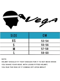 Vega Crux Dx Victor Dull Black Grey Helmet with Clear Visor - L
