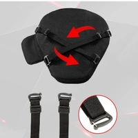 Grand Pitstop Air Comfy Seat Premium with Pump - Black