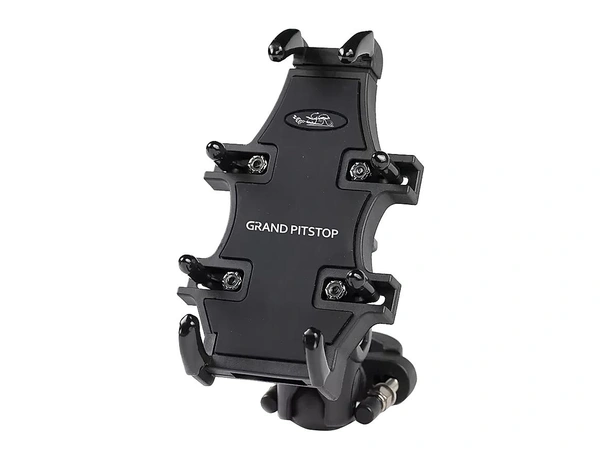 Grand Pitstop 4-Sided Grip Mobile Holder Mount - Black