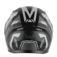 Steelbird SBA-21 Ultimate Race Matte Black with Grey (with Inner Sun Shield)  - L