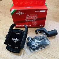 BSDDP Jaw-Grip Bike / Motorcycle / Scooter Mobile Phone Holder Mount, Ideal for Maps and GPS Navigation (Black)