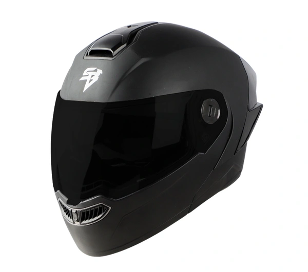 Steelbird SBA-8 With ISS Glossy Black - M