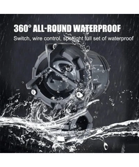 HJG Mercedes Y Lens Ultra Wide LED Fog Lights White/Yellow – Pair + Wire harness + Switch + Flasher (Original)