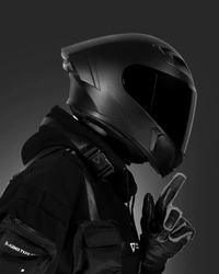 Steelbird SBA-11 ISS Tornado Matt Signature BLACK - L