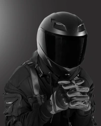 Steelbird SBA-11 ISS Tornado Matt Signature BLACK - L