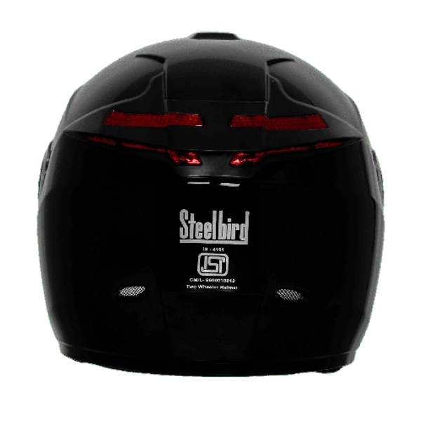 Steelbird SBH-62 Zoom RF Glossy Black