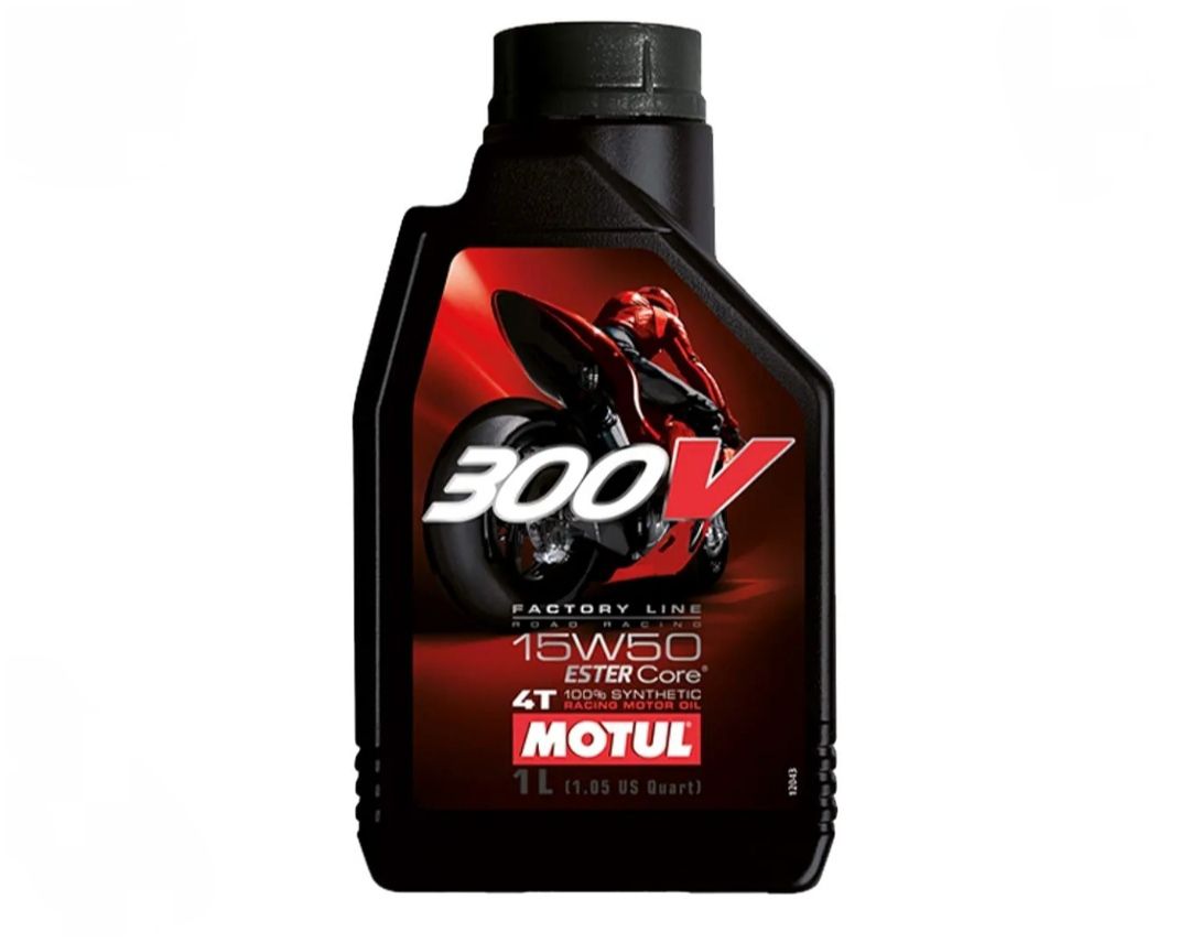 Motul 300V Factory Line Ester Core Fully Synthetic 15W-50 Petrol