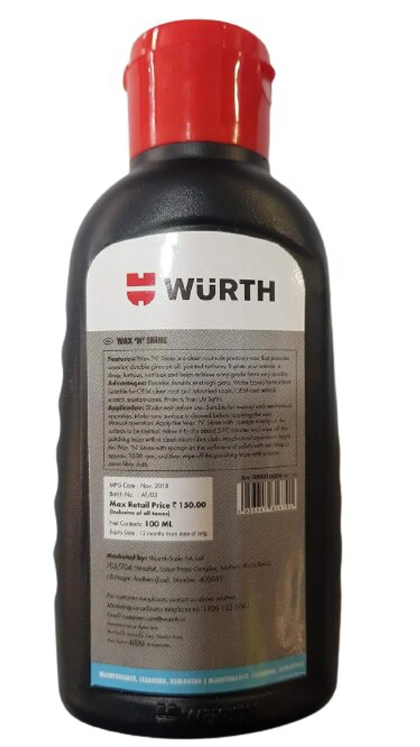 Wuerth Wax n Shine 100 ml