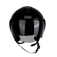 Steelbird SBH-5 Triple Nine Glossy Black - M