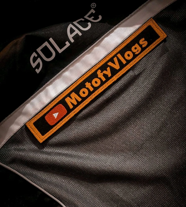 Custom Embroidery Youtube Patch - Back Side (10 Inches) 