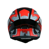 Steelbird SBA-20 Racer with ISS Glossy Red Black - M