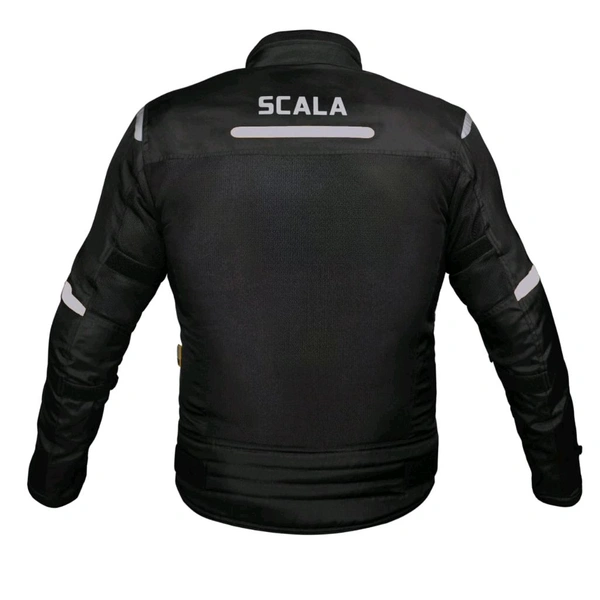 Scala Blaze Riding Jacket - Black - M