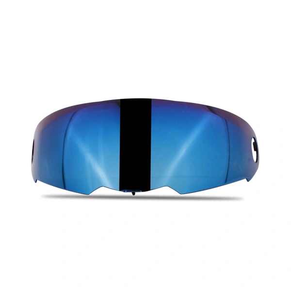 Steelbird Helmet Visor Compatible for All SBA-7 & SBA-8 Model Helmets (Blue Visor)