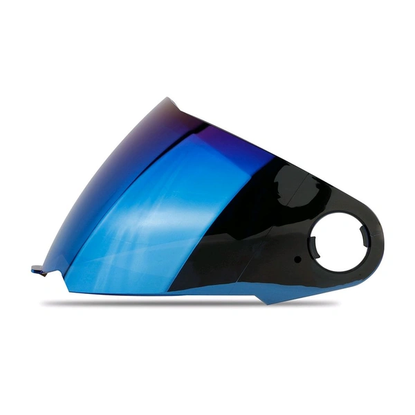 Steelbird Helmet Visor Compatible for All SBA-7 & SBA-8 Model Helmets (Blue Visor)