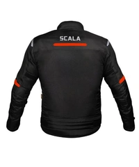 Scala Blaze Riding Jacket - Black Red - XL