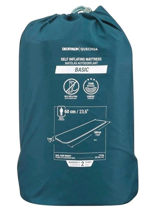 Self- Inflating Camping Mattress - Basic 60 Cm - 1 Person