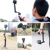 Action Pro 3 Way Monopod Tripod Mount Extension Arm For Action Cameras 