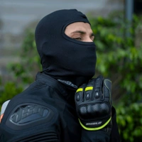 66BHP Balaclava - Motorcycle Face Mask for Men & Women (Black)