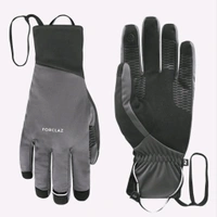 Decathlon SIMOND Adults Winter & Windproof Tactile Trekking Gloves, MT900 - GREY