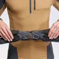 Decathlon SIMOND Adults Winter & Windproof Tactile Trekking Gloves, MT900 - GREY