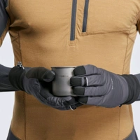 Decathlon SIMOND Adults Winter & Windproof Tactile Trekking Gloves, MT900 - GREY