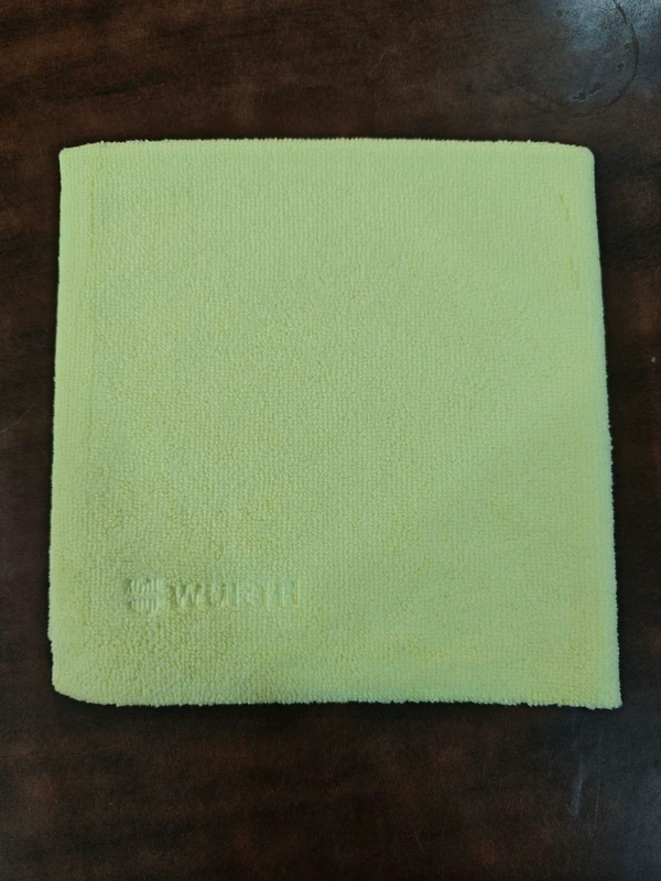 Wuerth Microfiber Cloth - Yellow (260GSM)