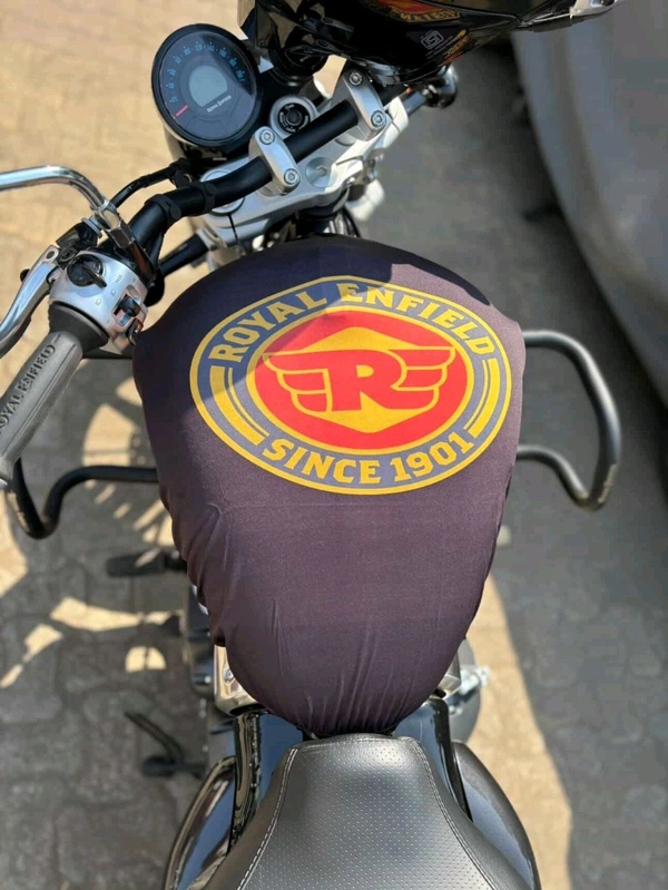 Aftermarket Universal Tank Cover For Royal Enfield Bikes