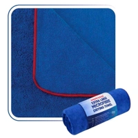 Motosol Microfiber Drying Towel (Pack of 1) | 60x90 cm Extra Large | 440 GSM Ultra Thick & Absorbent | Twist Loop Hybrid Weave | Scratch Lint & Streak-Free