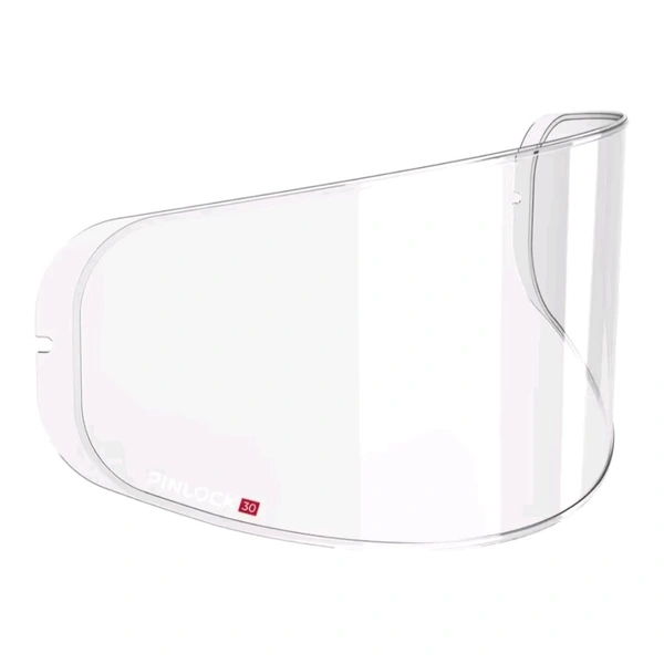 Pinlock 30 Clear Anti-Fog Motorcycle Helmet Visor Lens, for Axor & SMK Helmets only | Fit for Pin Lock 30 Ready Visors