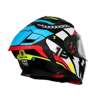 Ignyte IGN-16 ISS DOT Steady Glossy Black With White Blue - L