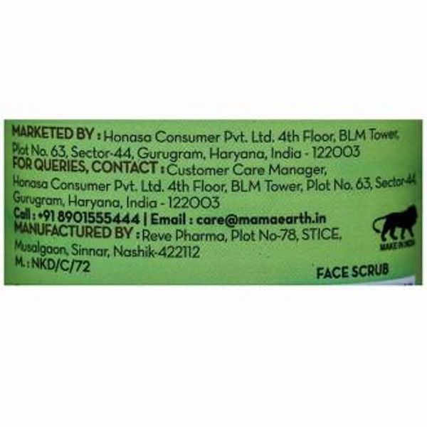 Mamaearth CoCo Face Scrub with Coffee & Cocoa for Rich Exfoliation 100 g