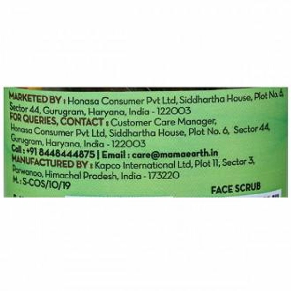 Mamaearth Ubtan Face Scrub with Turmeric & Walnut For Tan Removal 100 g