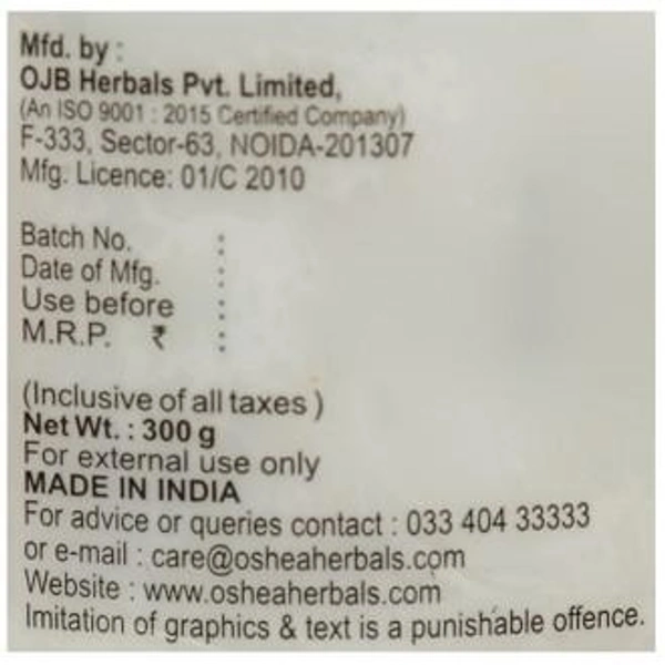 Oshea Herbals Glopure Anti Tan Scrub 300 g