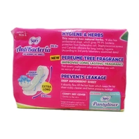 Sofy Anti Bacteria Extra Long Slim Sanitary Pads Pack Of 28
