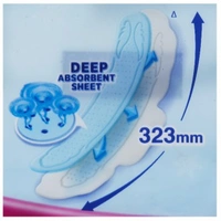 Sofy Cool Ultra Slim Frehness Menthol Fresh Super XL+ Sanitary Pads Pack Of 6