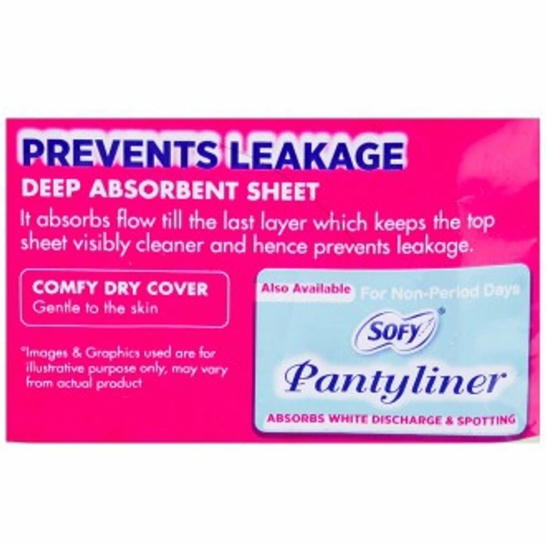 Sofy Anti Bacteria Extra Long Slim Sanitary Pads Pack Of 14