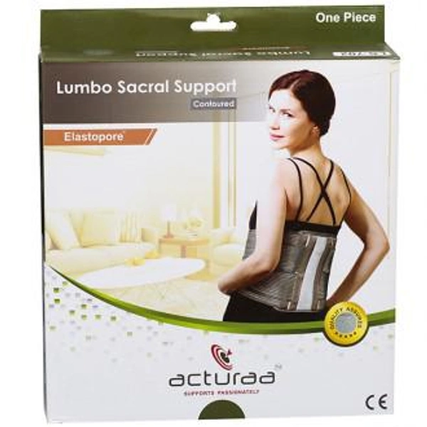 Acturaa Contoured Lumbo Sacral Support Elastopore  - L