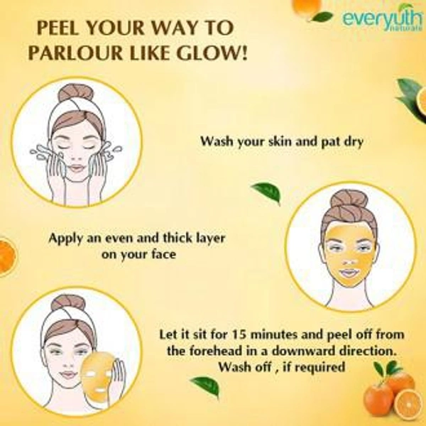 Everyuth Naturals Natural Glow Orange Peel Off Mask 30 g