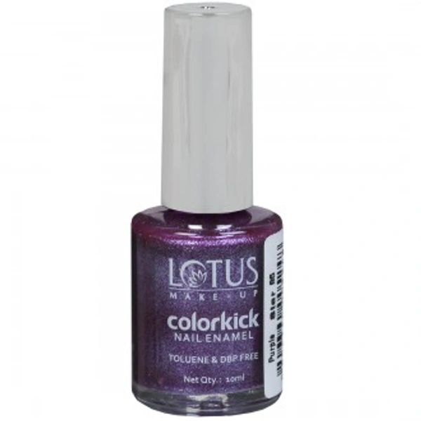 Lotus Make-Up Colorkick Nail Enamel Purple Star 85 10 ml