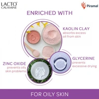 Lacto Calamine Kaolin Clay for Oily Skin Face Lotion 120 ml - 120 ml