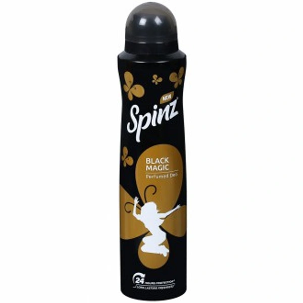 Spinz Black Magic Perfumed Deo 150 ml