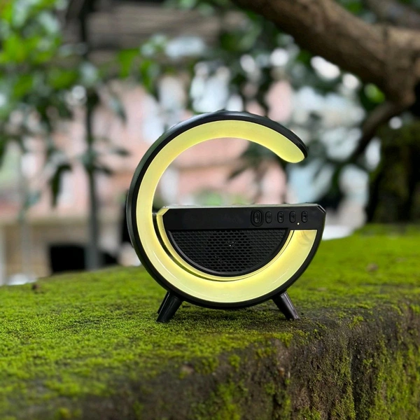 3 in 1 Wireless Night Light Charger, New Bluetooth Speaker, Fast Wireless Charge, Wireless Charging Lamp for Home Office, Mood Lamp for Wireless Charger