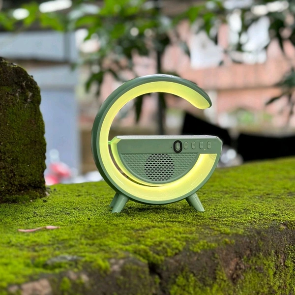 3 in 1 Wireless Night Light Charger, New Bluetooth Speaker, Fast Wireless Charge, Wireless Charging Lamp for Home Office, Mood Lamp for Wireless Charger